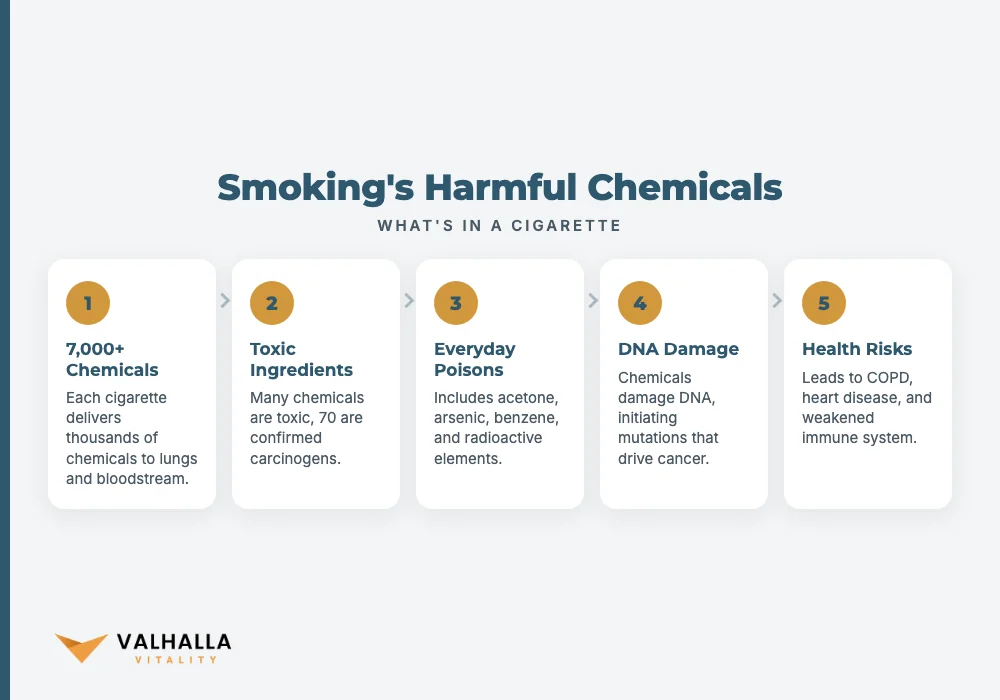 Smoking's Harmful Chemicals