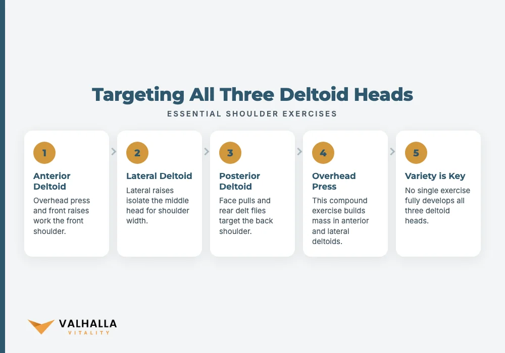 Targeting All Three Deltoid Heads