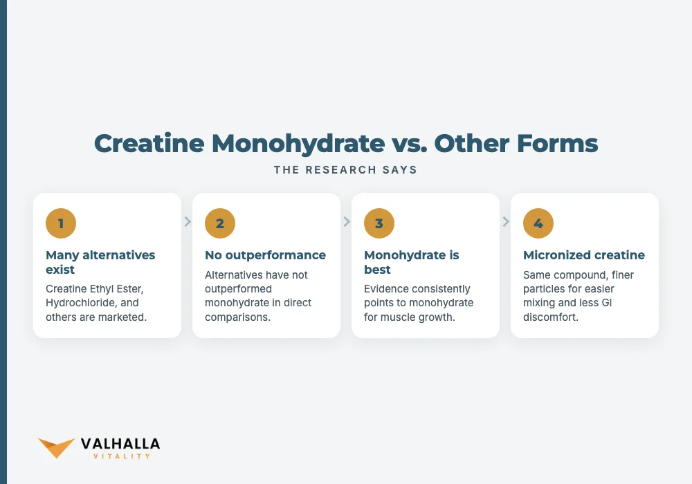 Creatine Forms: What to Know