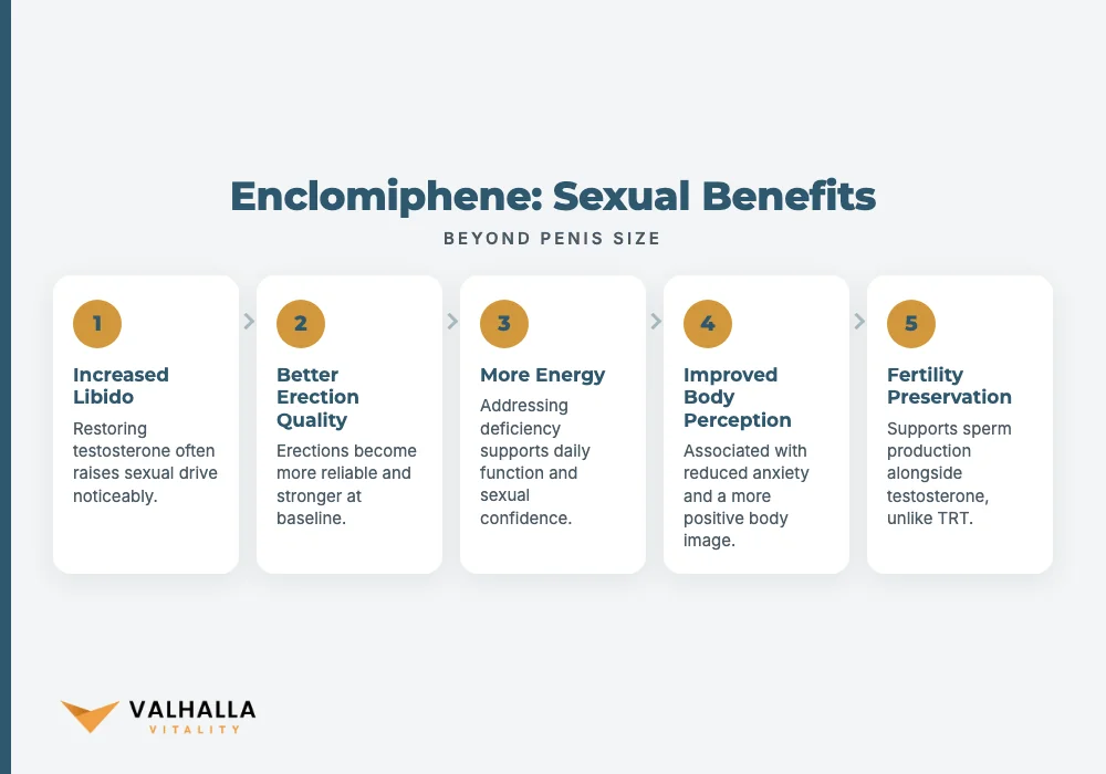 Enclomiphene: Sexual Benefits